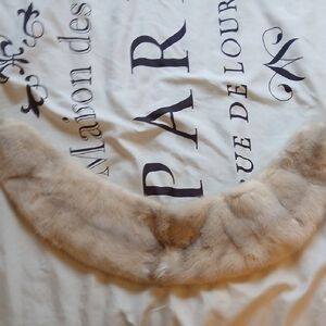 Vintage Elegant Mink Fur Collar/Stolle 37 Inches